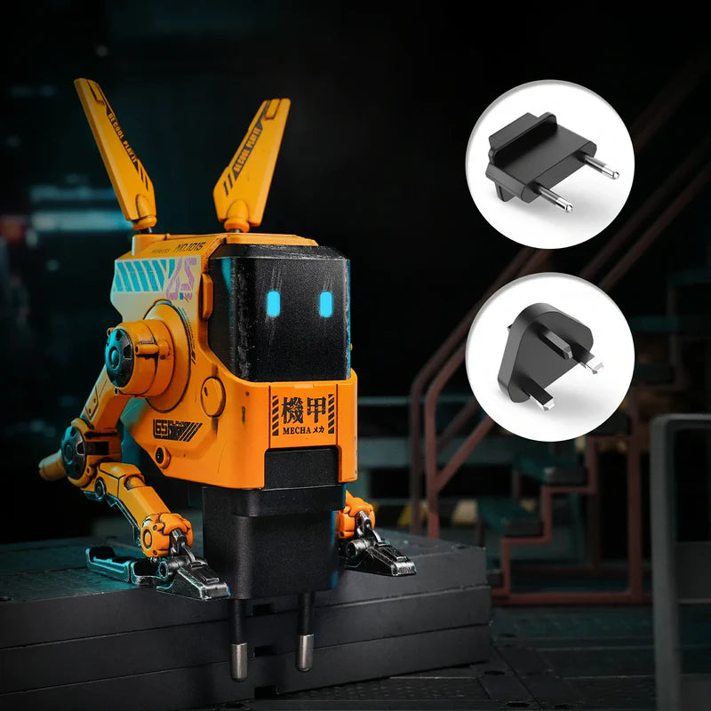 GravaStar Alpha65 65W GaN Fast Charger EU&UK Plug - Charcoal Gray - Image 8