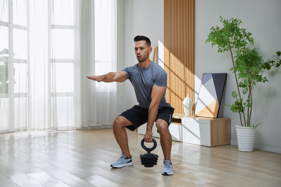 KingSmith 18KG Adjustable Dumbbell Kettlebell Barbell 3 in 1 - Default Title - Image 7