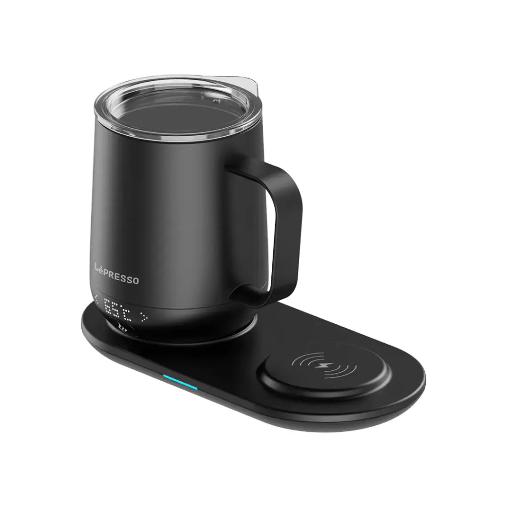 Lepresso Smart Heating Mug - Black - Black - Image 4