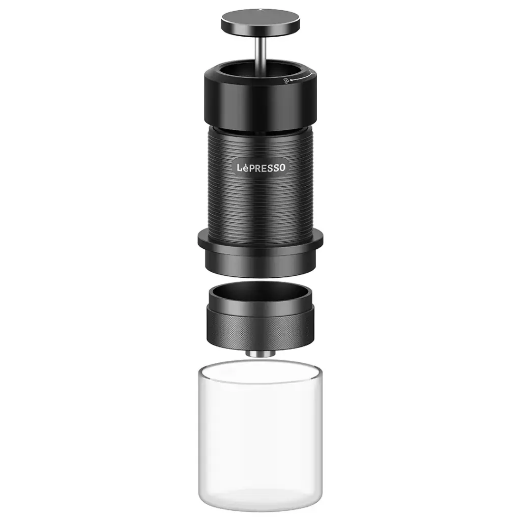 Lepresso Hand Press Espresso Maker - Black - Default Title - Image 2