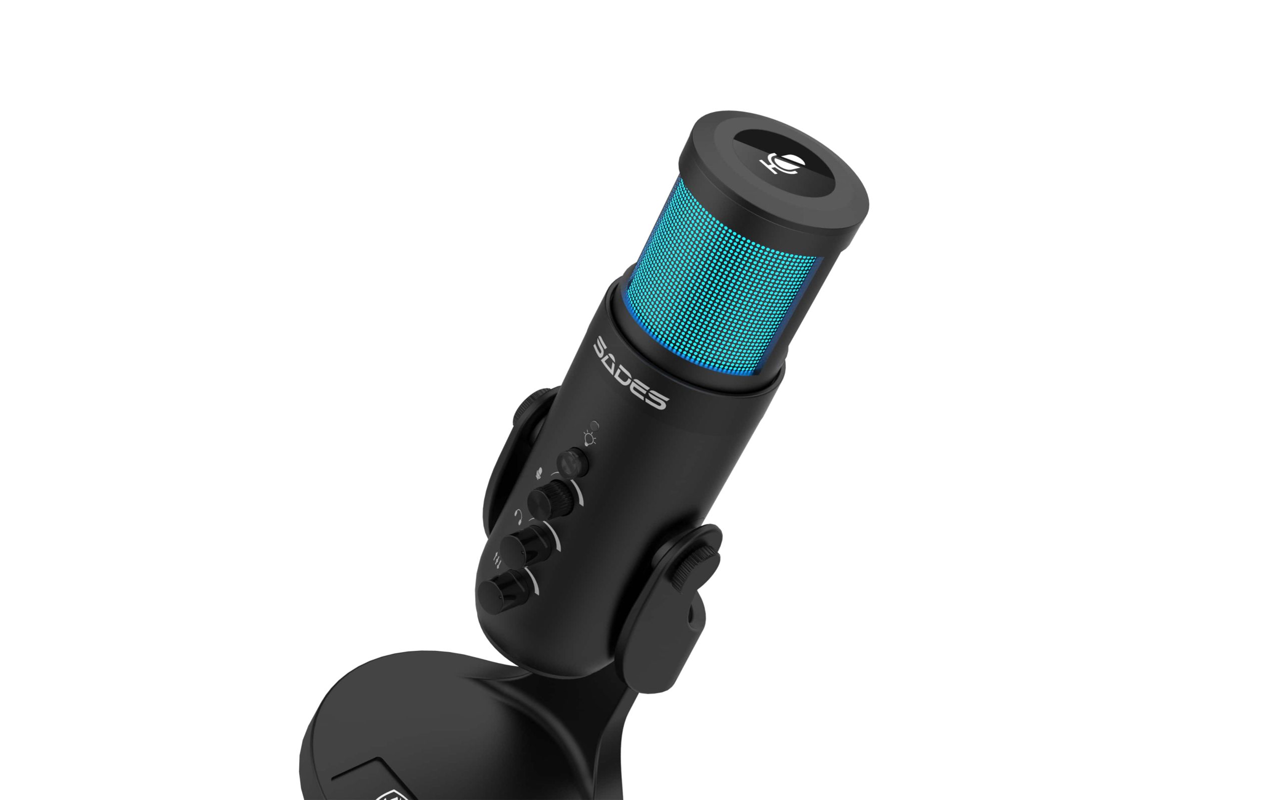 Sades SW-MC04 OTUS Gaming Stream Microphone - White - Image 3