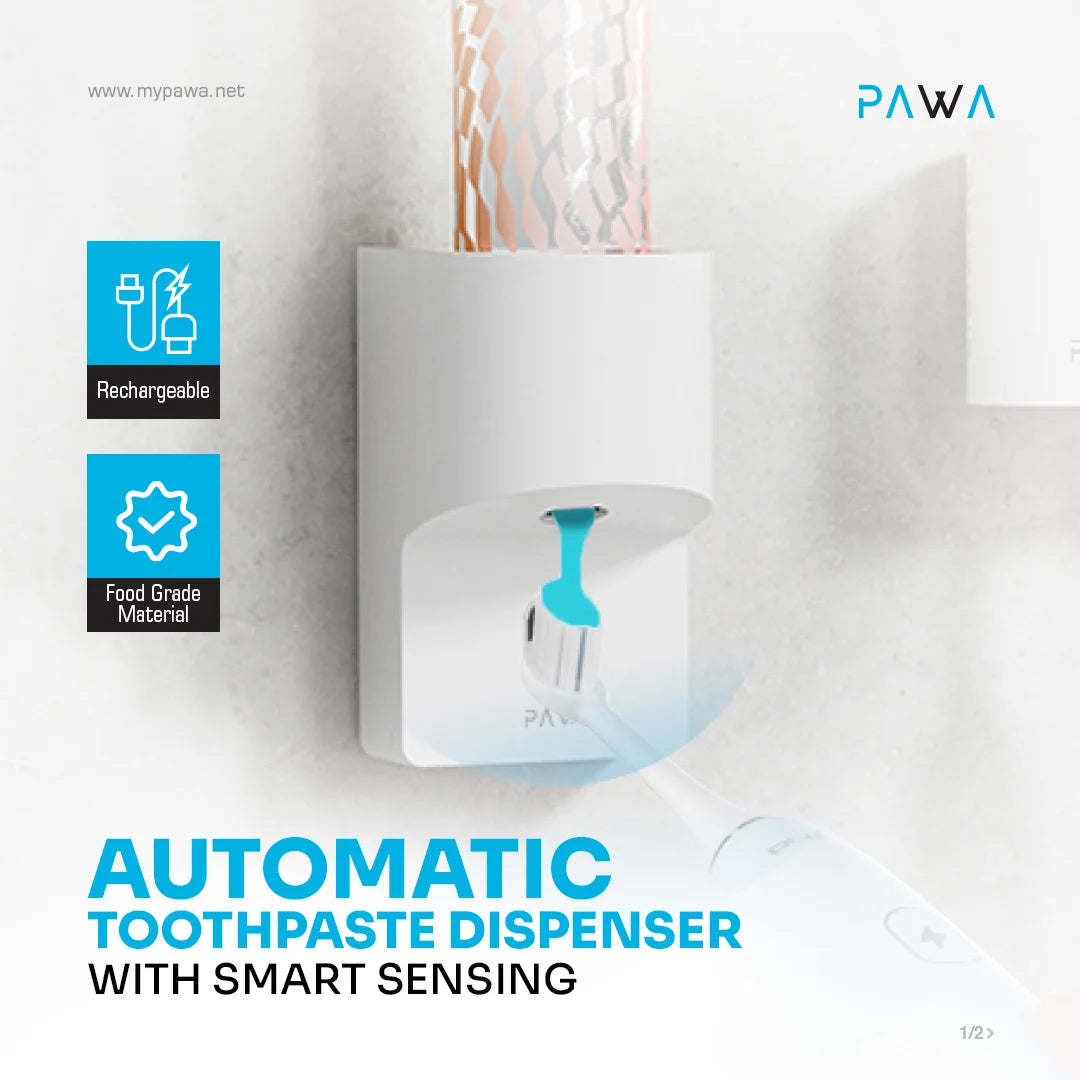 Pawa, Automatic Toothpaste Dispenser With Smart Sensing - White - White - Image 3