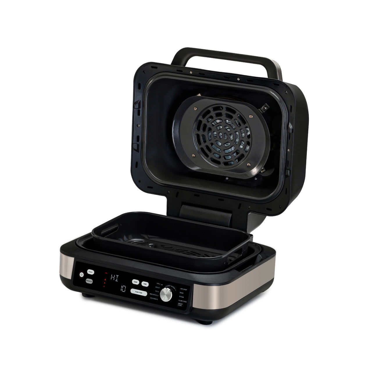 Arshia GM498-3305BS, 10-in-1 Air Fryer Grill Master 1750W – 10L XL Capacity - Black - Image 5