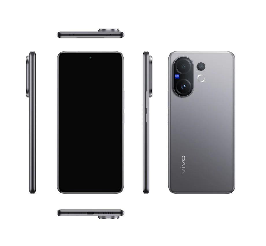 Vivo V60 5G – 6.77″ AMOLED, 12GB RAM, 256GB Storage, Snapdragon 7 Gen 4, 6500mAh Battery - Mist Gray - Image 8