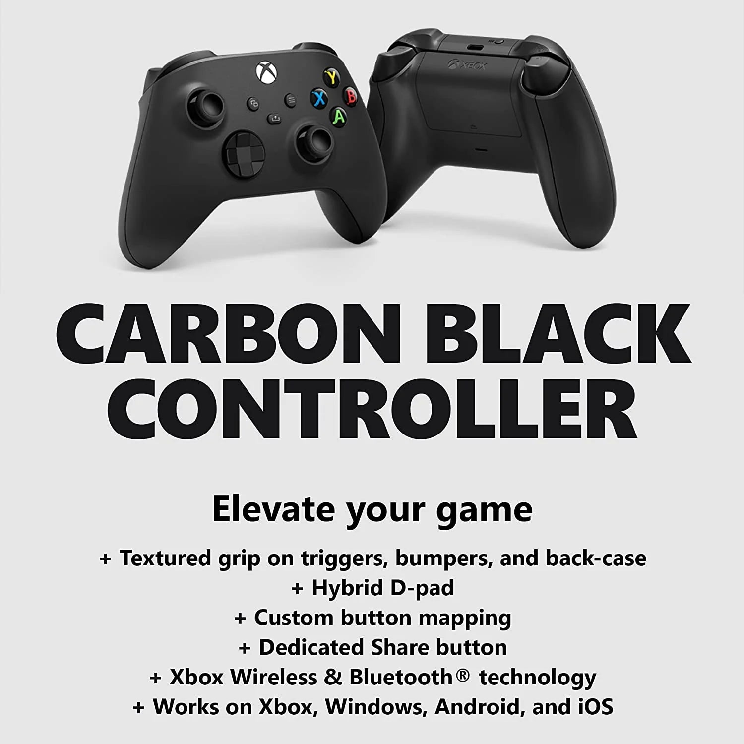 Xbox Core Controller series S|X - Carbon Black - Default Title - Image 5