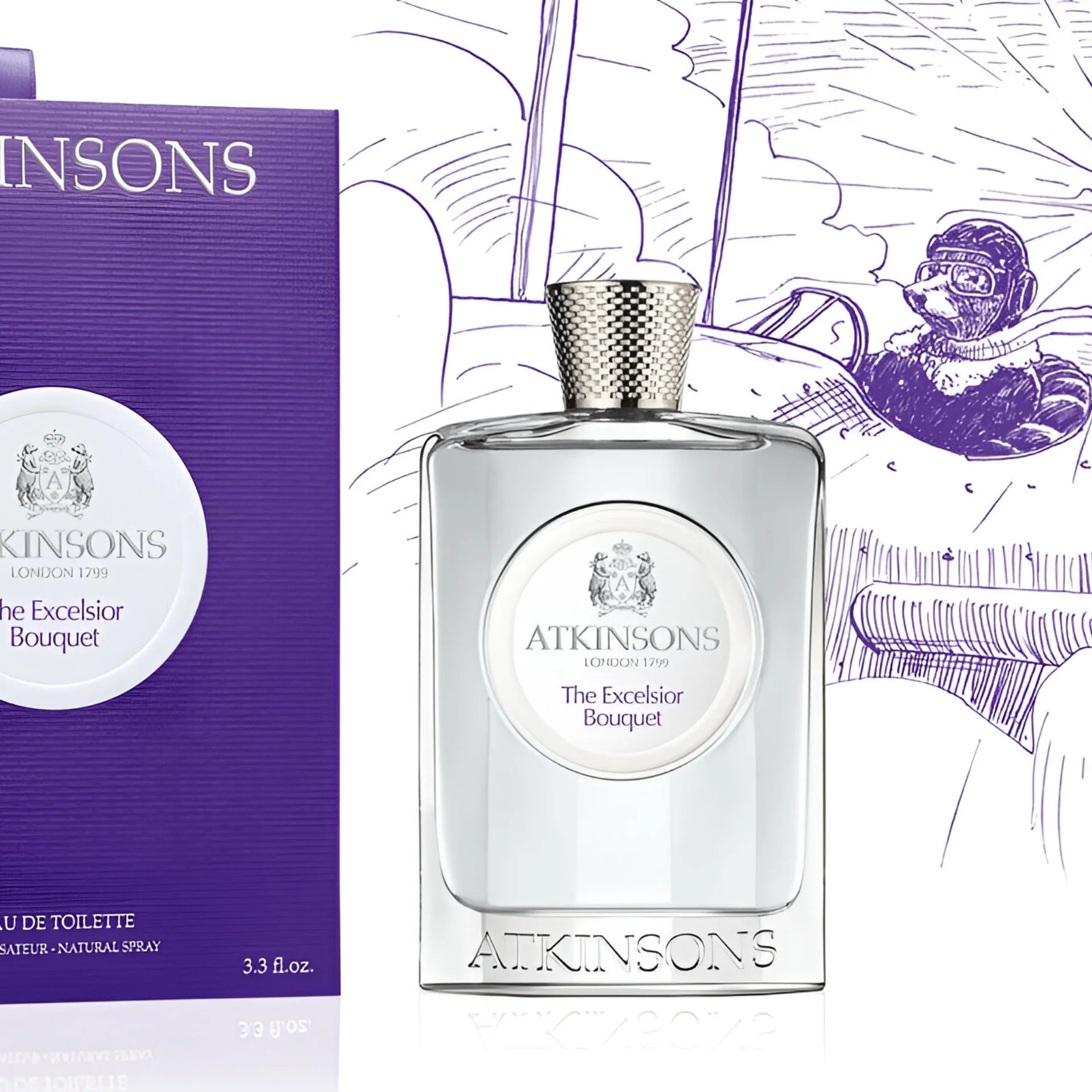 Atkinsons The Excelsior Bouquet EDT For Unisex - 100 ml - Default Title - Image 3