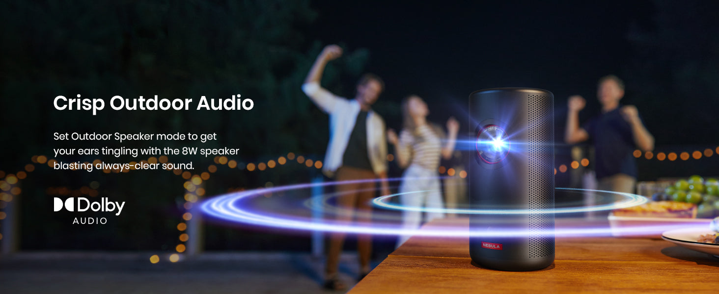 Anker Nebula Capsule 3 Laser, Portable Projector (D2426212) - Black - Black - Image 9