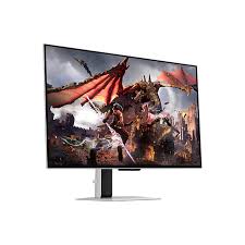 Samsung 32" G8 UHD OLED Gaming Monitor - Silver - Image 3