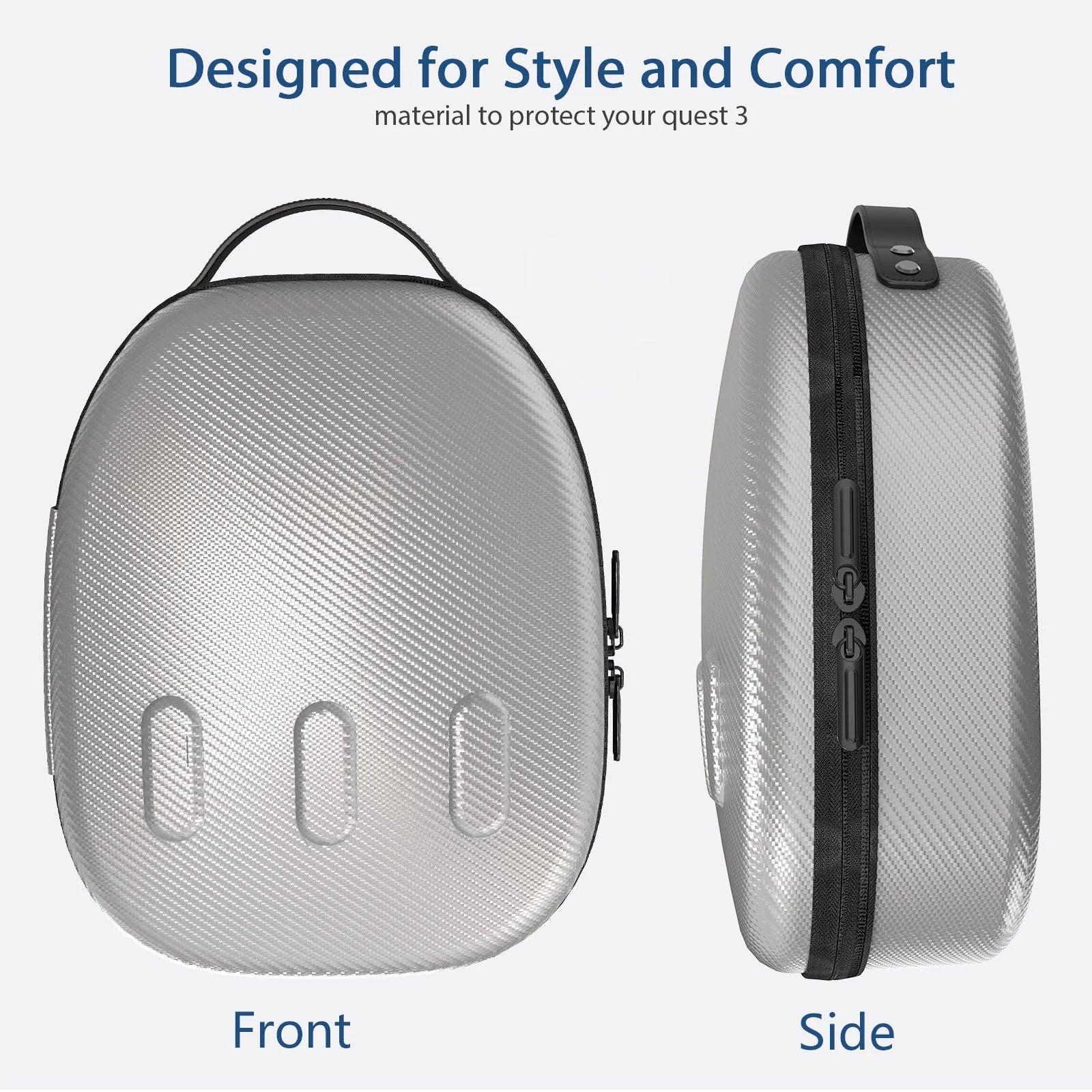 Gamax Meta Quest 3 (Model-B) Storage Bag - Sliver - Default Title - Image 7