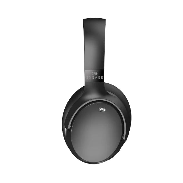 Engage Over-Ear Wireless Hybrid ANC Headphones – Dual Drivers, 70H Playtime, Transparency Mode - Black - Image 4
