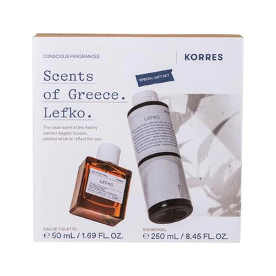 Korres SET Lefko Eau de Toilette 50ml & Lefko Showergel 250ml - Default Title - Image 2