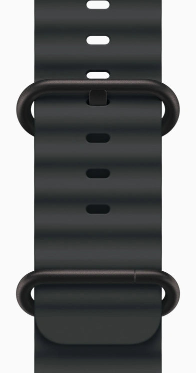 Apple Watch Ultra 3 Gps + Cellular 49Mm Black Titanium Case With Black Ocean Band - Default Title - Image 3
