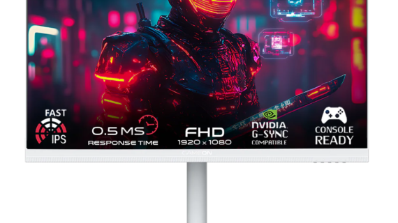 GAMEON GOAP27FHD380IPS Artic Pro Series 27" FHD, 380Hz, MPRT 0.5ms, HDMI 2.1, Fast IPS Gaming Monitor (Support PS5) - White