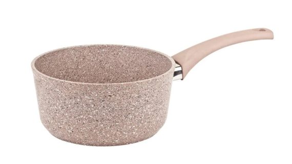 OMS Granite Milk Pot - 14 cm - Brown