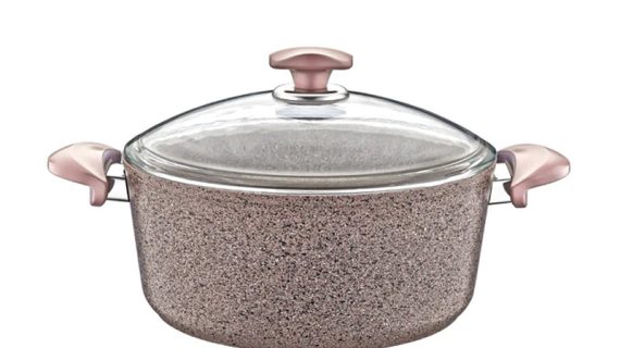 OMS Granite Casserole - 32 cm - Brown