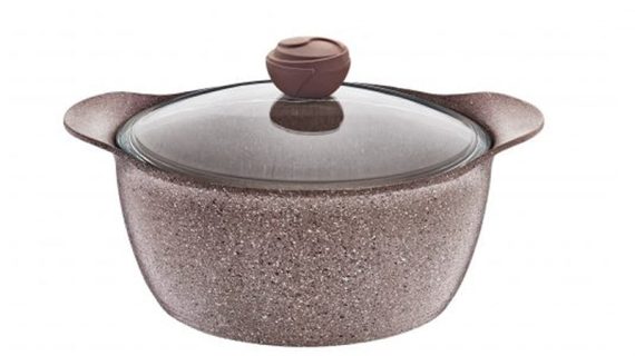 OMS Granite Casserole - 20cm 2.6L - Brown