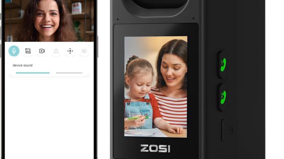 ZOSI 4.0MP INDOOR 2 WAY VIDEO CALLING CAMERA
