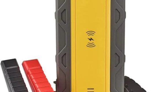 Jump Starter with Wireless Charger and 16000mAh Portable Power Bank