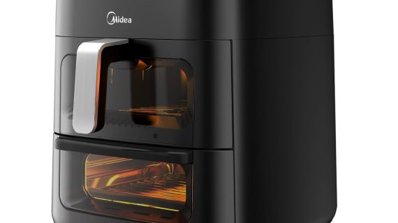 Midea 1700Watts, 11 Liters Capacity, 2-in-1 Air Fryer - MAD-110D2APK