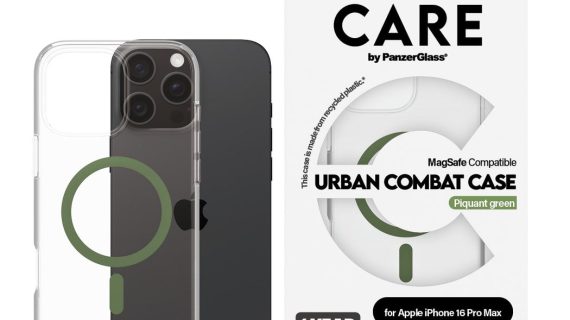 PanzerGlass® 1372 Case Flagship MagSafe iPhone 16 Pro Max - Green