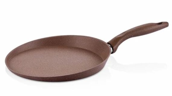 Saflon 28 cm non-Stick Coating Gold Crepe Frying Pan