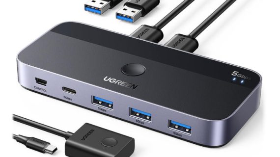 UGREEN USB 3.0 Sharing Switch 2 In 4 Out