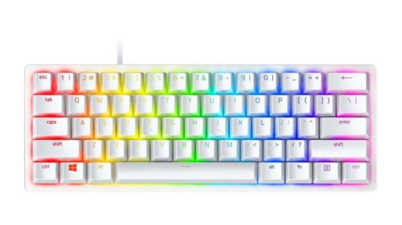 Razer Huntsman Mini - Mercury Ed. (Red Switch)