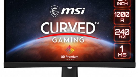 MSI MPG ARTYMIS 273CQRX-QD, 27inch WQHD (2560 x 1440), 240Hz, 1ms, FreeSync Curved Gaming Monitor - Black