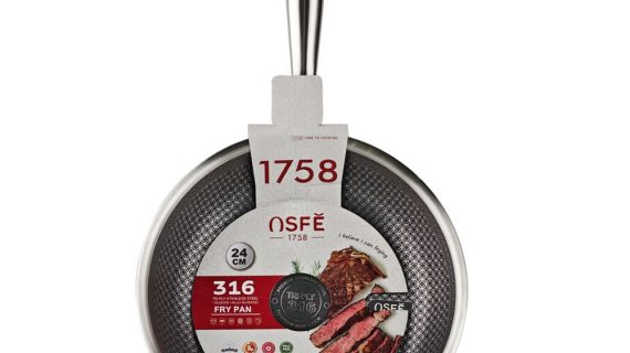 OSFE Fry Pan 3 Layers Stainless Steel - 24 cm