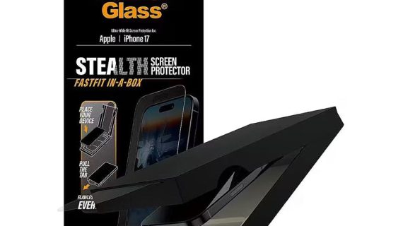 PanzerGlass Stealth Screen Protector iPhone 17, 17 Pro, 17 Air, 17 Pro Max | Ultra-Wide Fit w. Fastfit in-a-box