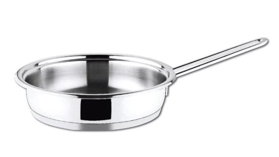 OMS Stainless Steel fry Pan - 16 cm