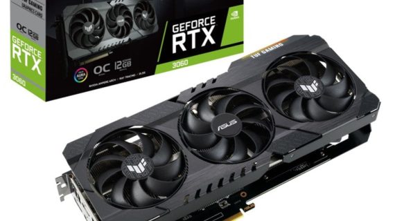Asus TUF Gaming GeForce RTX 3060 V2 OC Edition 12GB GDDR6 Gaming Graphics Card