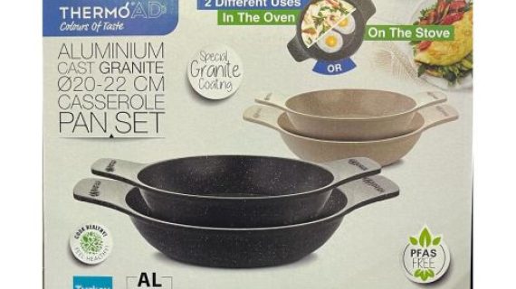 Thermo AD Egg Set - 20 / 22 cm- 2 pcs - Brown