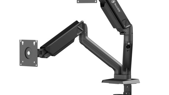 Sades Viper SA MS01 Dual Monitor Mount Arm Max size 32inch 9KG Per ARM Black