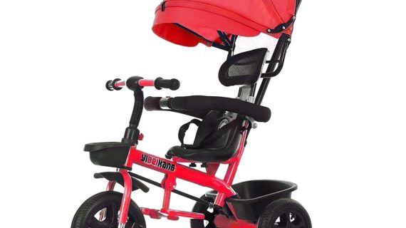 Skid Fusion Kids Tricycle - Red