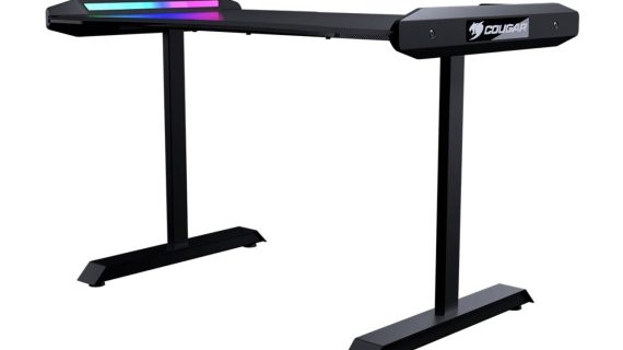 Cougar Mar 120 Ergonomic Curved Edges Design & Rounded Corners, Dual Side Wing RGB BackLight Effects - Black