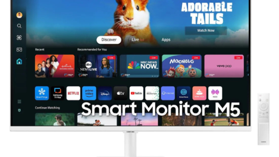 Samsung 32" Smart Monitor M5 - White