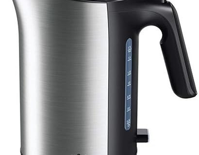 Braun 3000W Electric Kettle, Black, 1.7 Liters