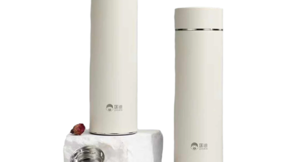 D.kadi Vacuum Bottle 450ML - White