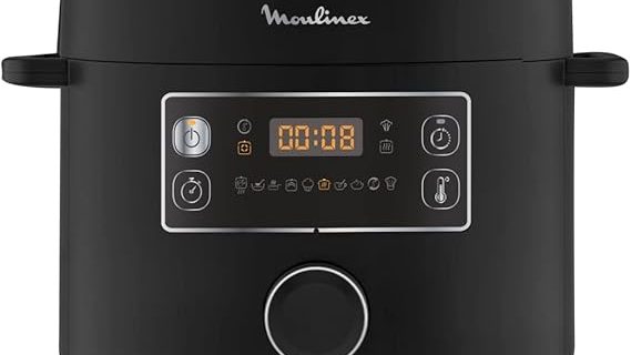 MOULINEX Electric Pressure Cooker, Turbo Cuisine, 5 Liters- 915-1090W