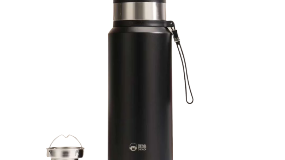 D.kadi 5202 Vacuum Bottle 1400ML - Black