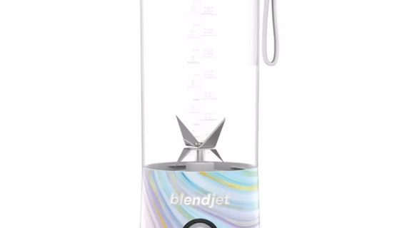 Blendjet V2 Portable Blender 16oz, Smoothie Maker, Fruit Blender, BPA-Free, 475ml, 200W, Sports Bottle, USB-C Rechargeable - Geode