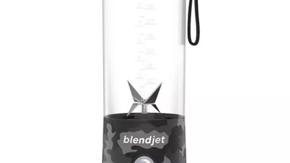 Blendjet V2 Portable Blender 16oz, Smoothie Maker, Fruit Blender, BPA-Free, 475ml, 200W, Sports Bottle, USB-C Rechargeable - Urban Camo