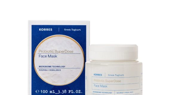 Korres Greek Yoghurt Probiotic Superdose Face Mask 100mL (CH)