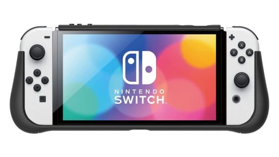 HORI Nintendo Switch OLED Hybrid Black System Armor