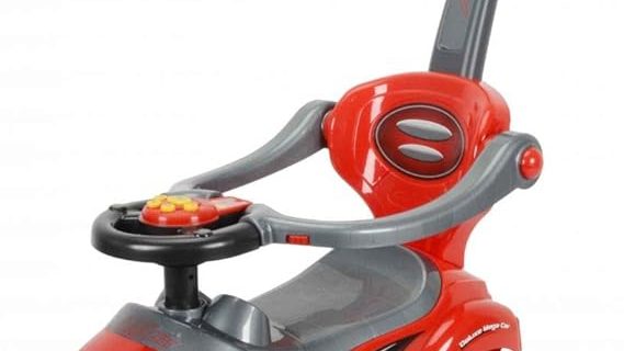 RBW TOYS deluxe mega car pushing ride on car (Red)