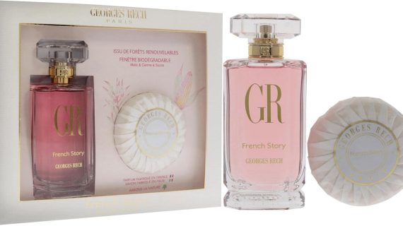 Georges Rech French Story EDP For Her - 100 ml, Soap Women 2 Pc Set