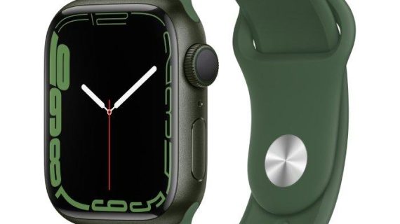 APPLE WATCH SERIES 7 GREEN CLOVER BAND 41MM GPS+CELL