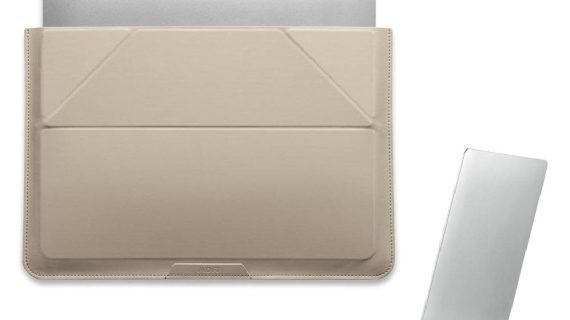 Moft MB002-1-16-PEWH, Laptop Sleeve Case & Laptop Stand for 15-16 inch Laptop