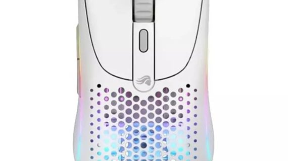 Glorious Model O2 Mini Wireless Gaming Mouse - Matte White